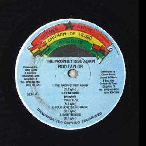 LP Record ROD TAYLOR - Prophet Rise Again (Plane Sleeve) LP5888 Corner Stone 1978 Jamaica Reggae, Ska & Dub
LP Record ROD TAYLOR - Prophet Rise Again (Plane Sleeve) LP5888 Corner Stone 1978 Jamaica Reggae, Ska & Dub