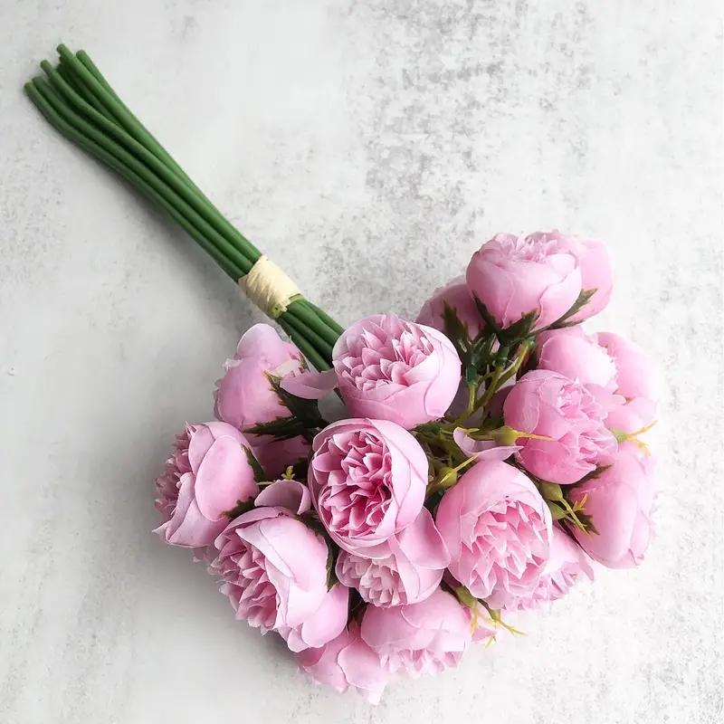 1 bouquet of 27 simulated camellia flowers DIY home decoration wedding restaurant plastic flowers розы красного
1 bouquet of 27 simulated camellia flowers DIY home decoration wedding restaurant plastic flowers розы красного