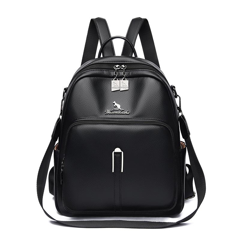 Genuien Brand Soft Leather Backpack Casual Back Pack for Women High Quality Backpacks Female School Bags for Teenage Girls Sac чёрный
Genuien Brand Soft Leather Backpack Casual Back Pack for Women High Quality Backpacks Female School Bags for Teenage Girls Sac чёрный