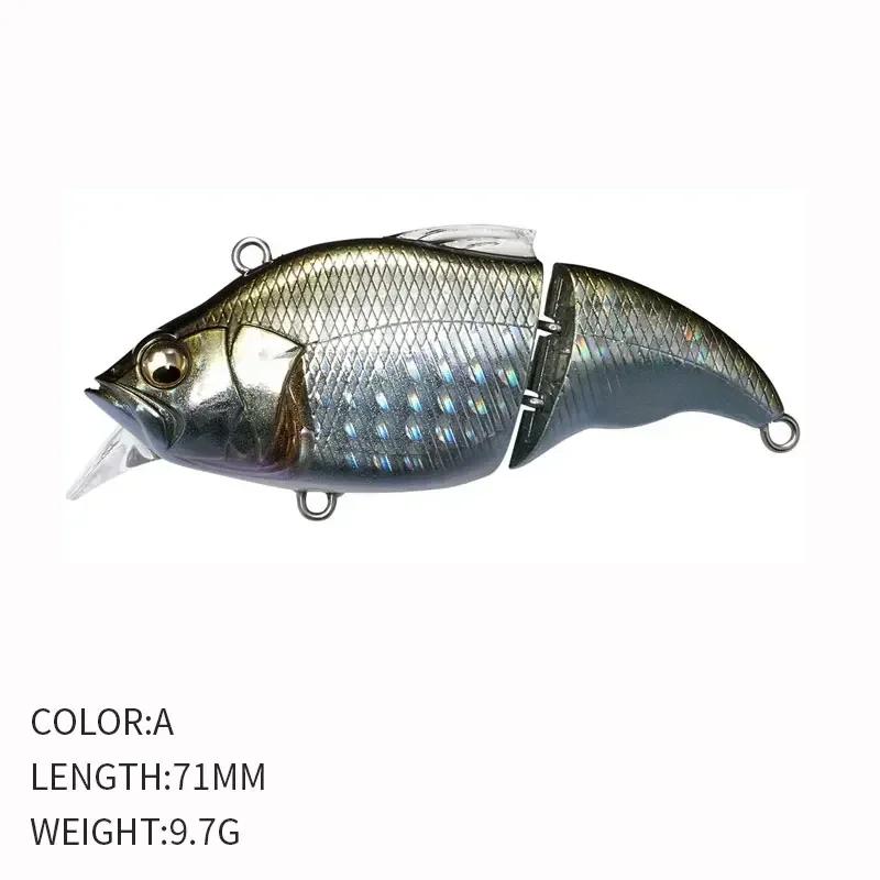 9.7g 7.1cm Floating Fishing Lure Crankbait Artificial Hard Bait Jointed VIB Vibration Wobblers Trout Bass Fishing Vibe Swimbait
9.7g 7.1cm Floating Fishing Lure Crankbait Artificial Hard Bait Jointed VIB Vibration Wobblers Trout Bass Fishing Vibe Swimbait