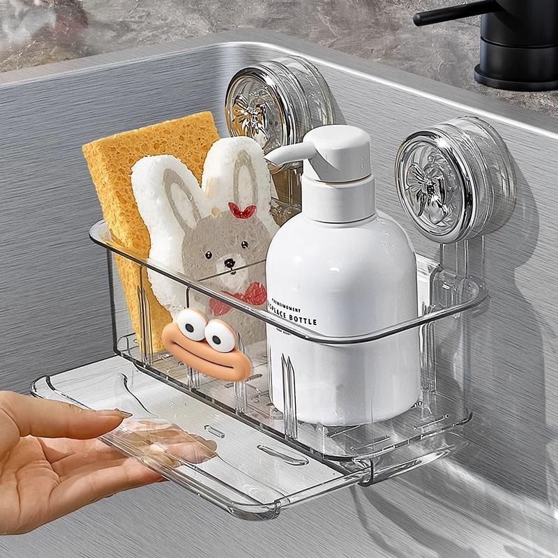 Bathroom Shelf Cosmetics Storage Rack Suction Cup Non Perforated Wall Mounted Storage Box Household Storage M
Bathroom Shelf Cosmetics Storage Rack Suction Cup Non Perforated Wall Mounted Storage Box Household Storage M