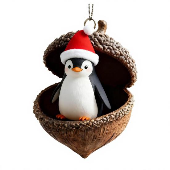 Forest Animal Acorn Ornament 2D Acrylic Cozy Forest Christmas Ornament Woodland Creature Hanging Decoration for Xmas Tree Holiday Decor T
Forest Animal Acorn Ornament 2D Acrylic Cozy Forest Christmas Ornament Woodland Creature Hanging Decoration for Xmas Tree Holiday Decor T