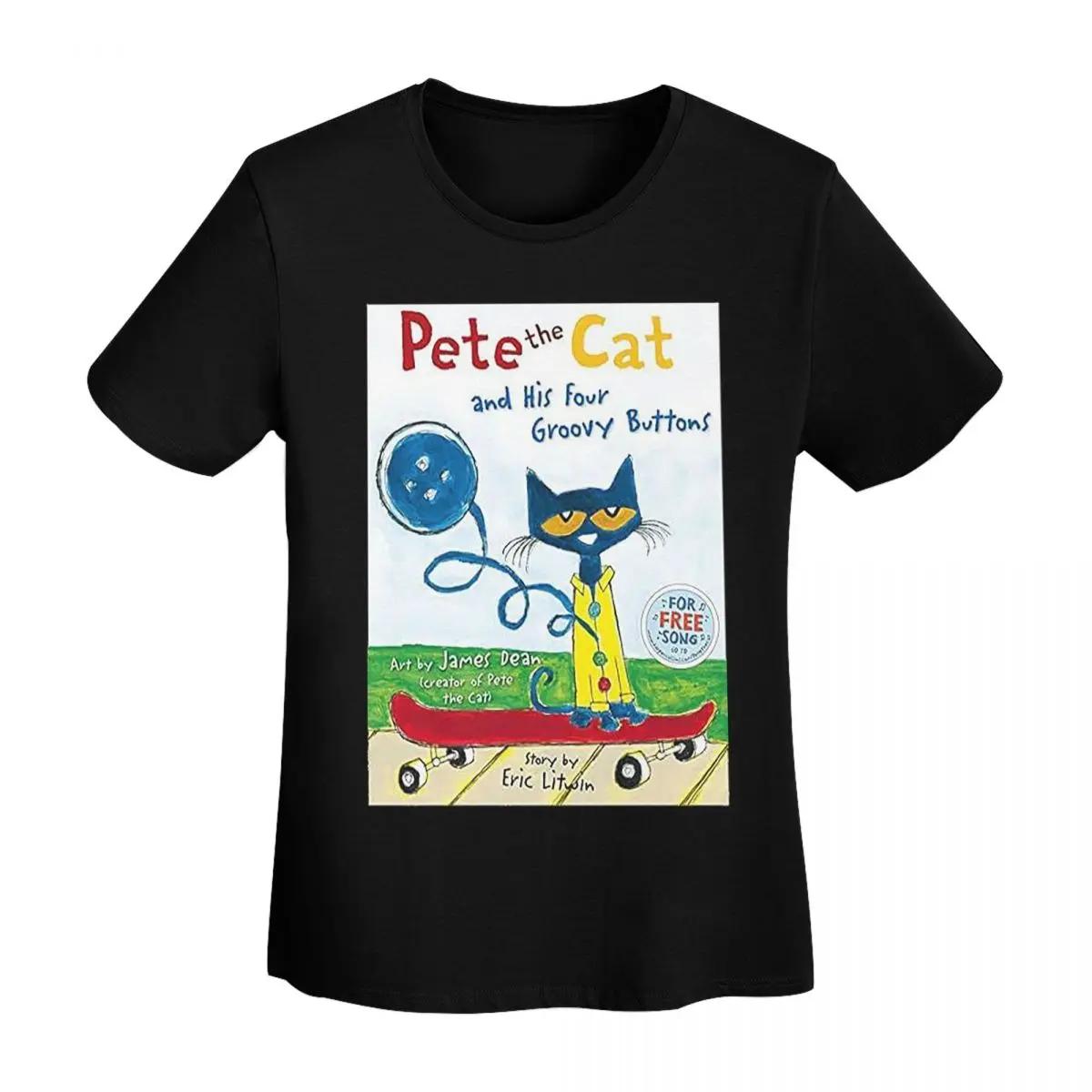 Pete The Cat TShirt Women Short Sleeve T Shirts Round Neck Clothes Cotton Summer Tees Streetwear 4XL
Pete The Cat TShirt Women Short Sleeve T Shirts Round Neck Clothes Cotton Summer Tees Streetwear 4XL