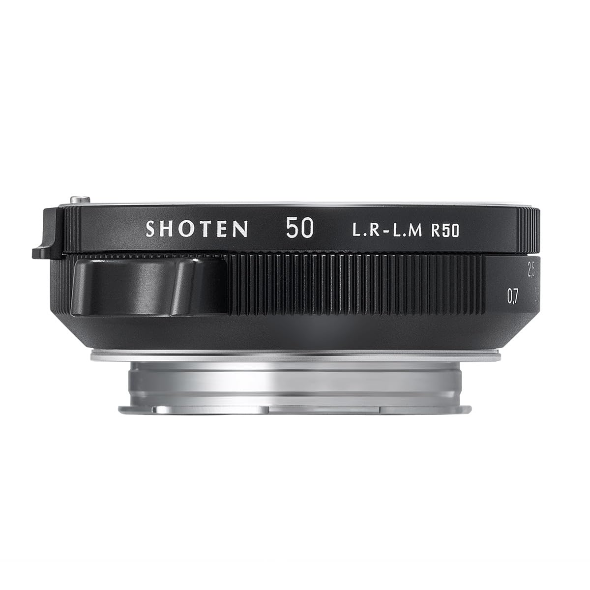 SHOTEN mount adapter R50 R mount lens Leica M mount Rangefinder linked type with helicoid LR-LM (Leica conversion)
SHOTEN mount adapter R50 R mount lens Leica M mount Rangefinder linked type with helicoid LR-LM (Leica conversion)