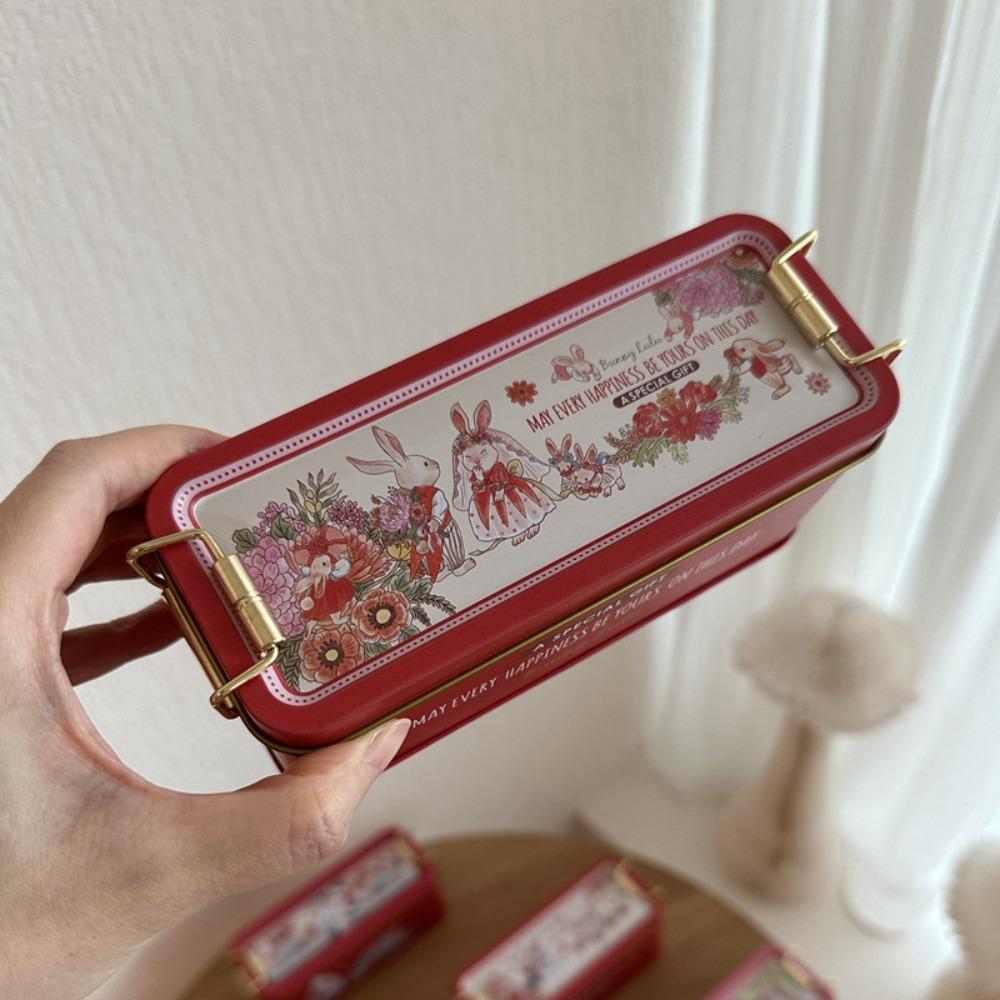 Empty Cookie Tin Box Cartoon Rabbit Printed Gift Packaging Box Sugar Packing 06
Empty Cookie Tin Box Cartoon Rabbit Printed Gift Packaging Box Sugar Packing 06