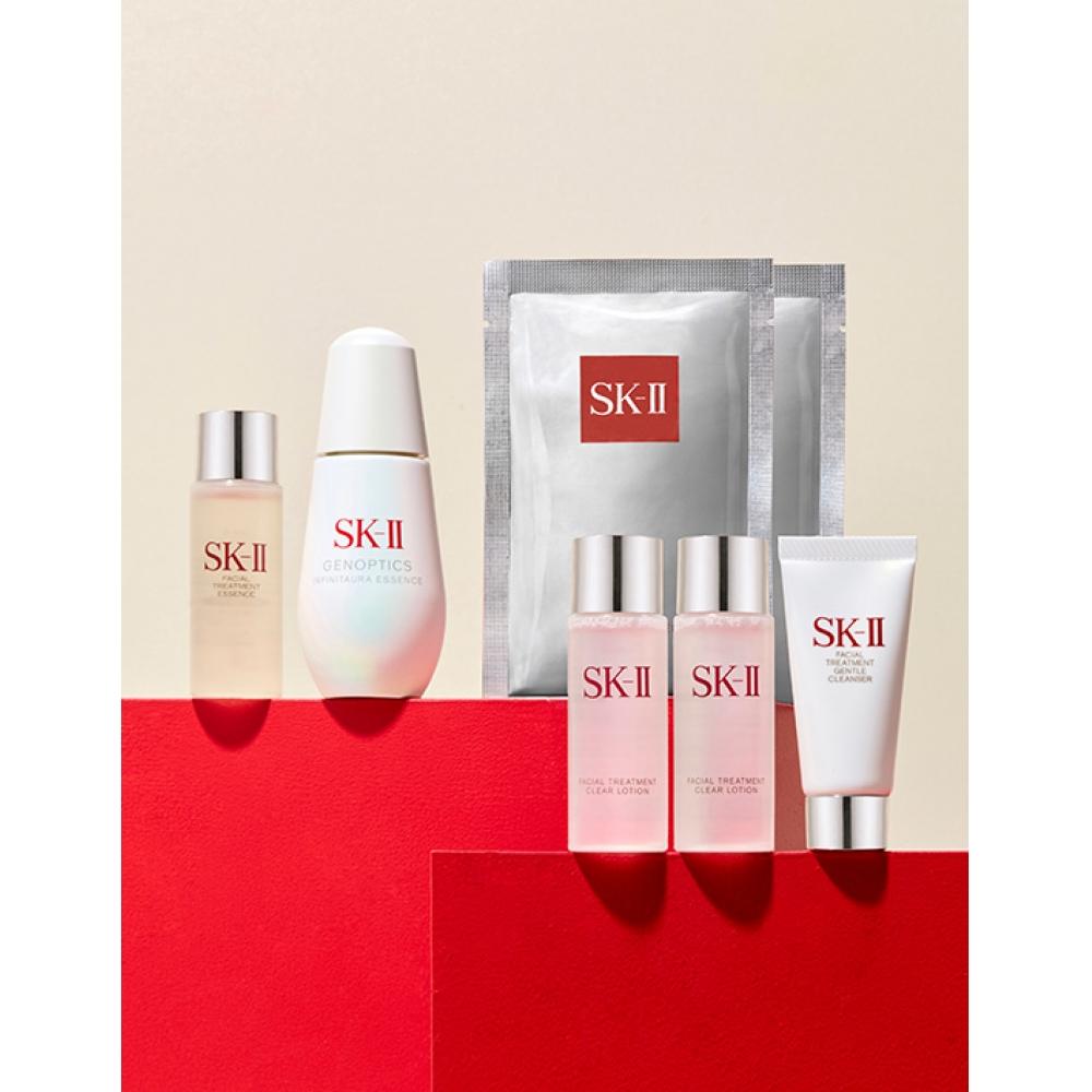 Sk Ii Genoptics Infinite Aura Essence 50ml Essence 30ml+clear Lotion 30ml 2ea+ 2 maSk Pack+ Extra 20g Cleanser
Sk Ii Genoptics Infinite Aura Essence 50ml Essence 30ml+clear Lotion 30ml 2ea+ 2 maSk Pack+ Extra 20g Cleanser
