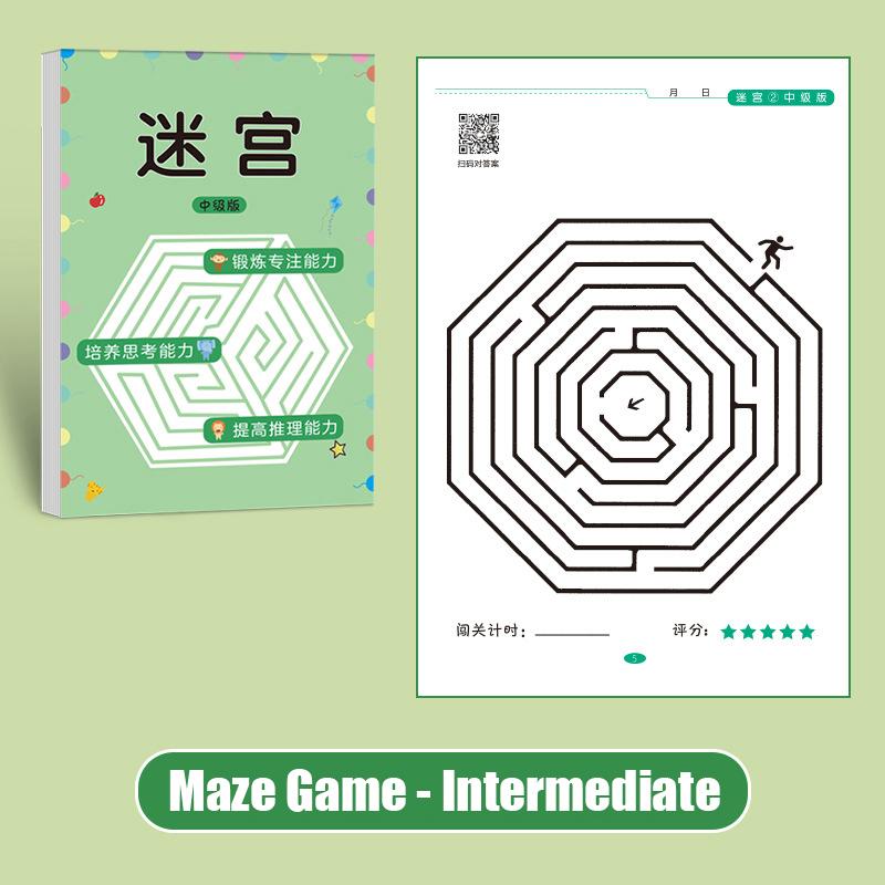 Детская книга-лабиринт для концентрации внимания, развивающая мышление школьников, игра-головоломка, развивающая интеллект, игрушки
Детская книга-лабиринт для концентрации внимания, развивающая мышление школьников, игра-головоломка, развивающая интеллект, игрушки