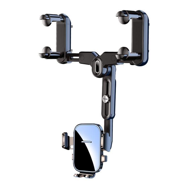 360 Degree Rotatable Retractable Car Phone Holder Adjustable Rearview Mirror Mount Bracket Universal Auto Phone Stand Accessory чёрный
360 Degree Rotatable Retractable Car Phone Holder Adjustable Rearview Mirror Mount Bracket Universal Auto Phone Stand Accessory чёрный