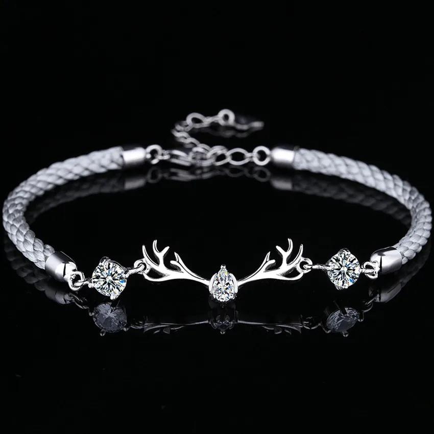 Copper Color Charms Deer Horn AAA Zircon crystal Bracelet for Women Fashion weave wedding designer Jewelry Gift Y21119YY-
Copper Color Charms Deer Horn AAA Zircon crystal Bracelet for Women Fashion weave wedding designer Jewelry Gift Y21119YY-