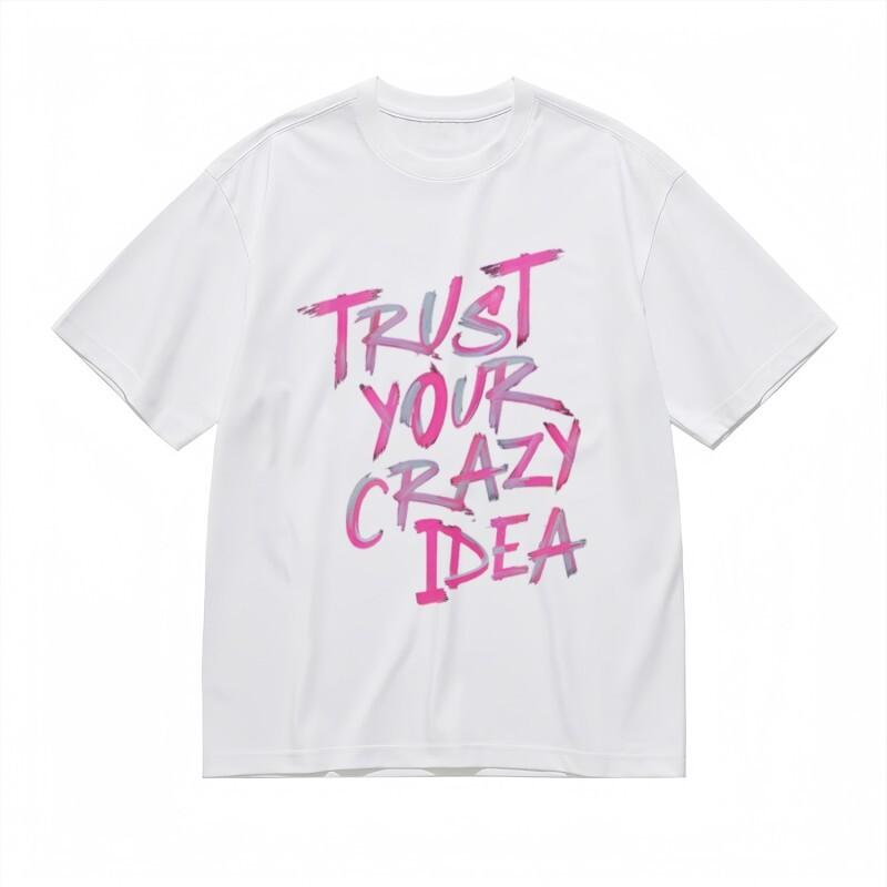 Women s Breathable Classic T-Shirt Pink Gray Doodle Slogan Graphic White Tee M
Women s Breathable Classic T-Shirt Pink Gray Doodle Slogan Graphic White Tee M