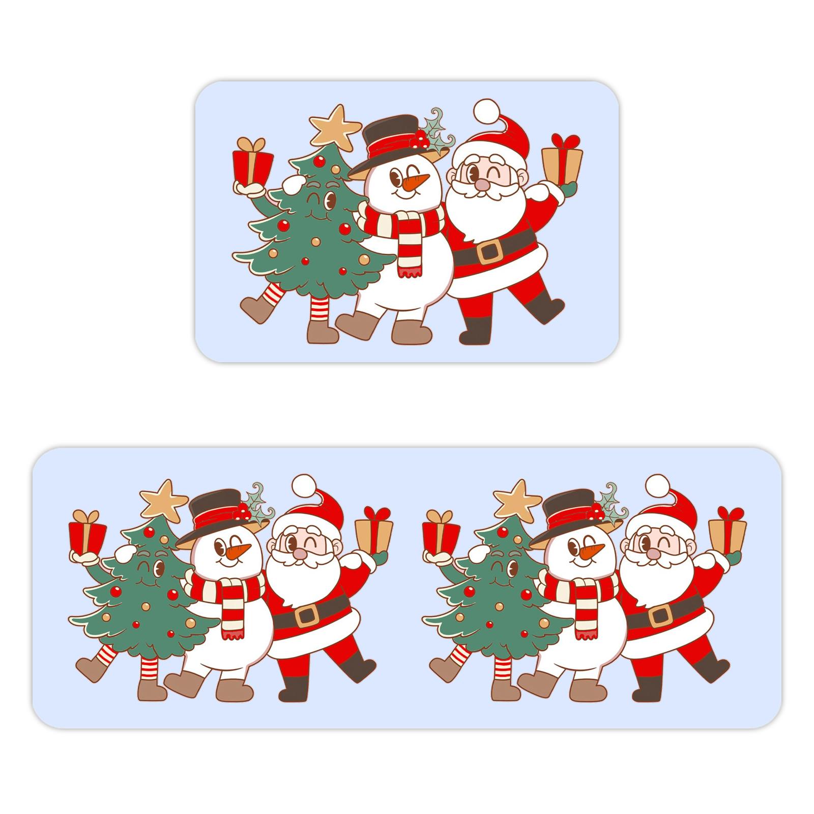 Christmas Kitchen Anti-slip Mat Carpet Flannel Doormat Two-piece Set One Size
Christmas Kitchen Anti-slip Mat Carpet Flannel Doormat Two-piece Set One Size