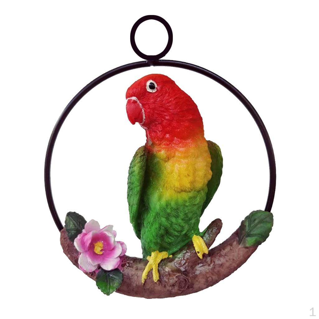 Hanging Parrot Statue Perch Ring for Home Patio Decor, Pick B
Hanging Parrot Statue Perch Ring for Home Patio Decor, Pick B