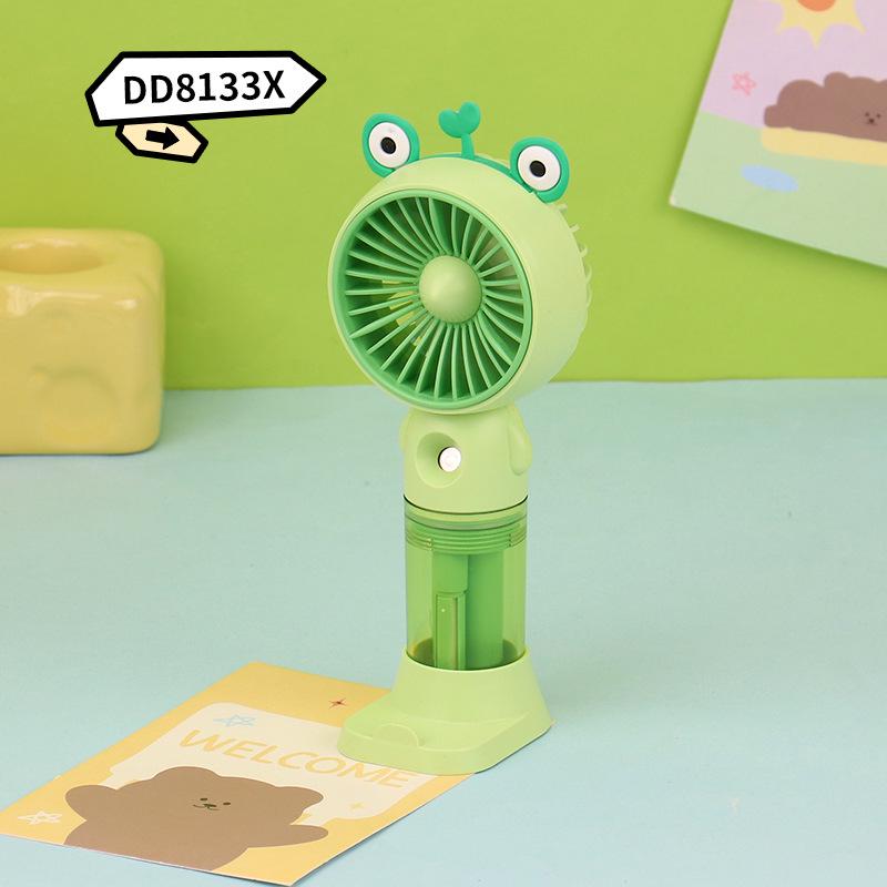 Cartoon Style Handheld Spray Fan with USB Charging & Phone Holder
Cartoon Style Handheld Spray Fan with USB Charging & Phone Holder