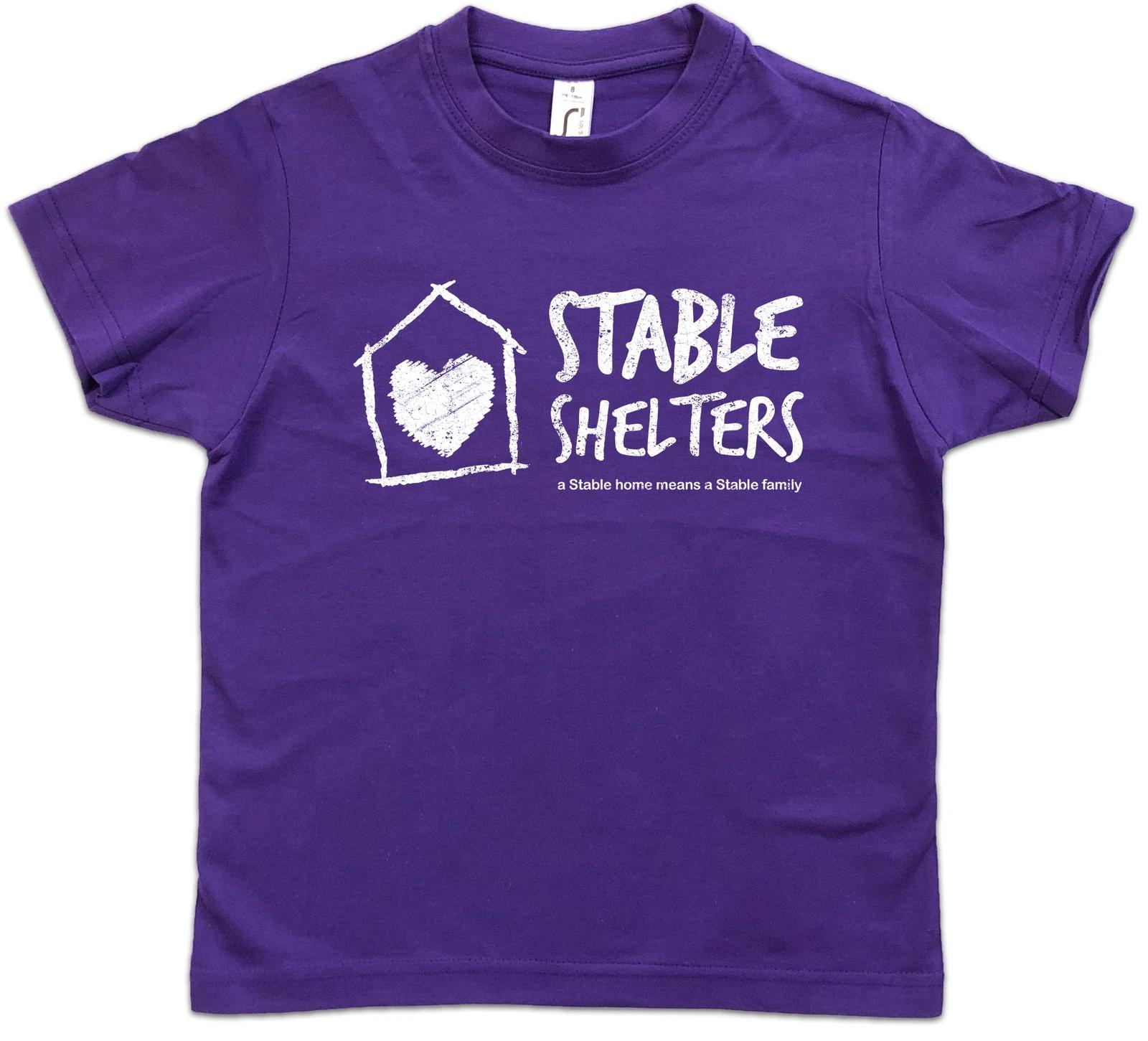 STABLE SHELTERS Kids Boys kids boys T-Shirt Suits Harvey New Houses Families Logo Sign 120
STABLE SHELTERS Kids Boys kids boys T-Shirt Suits Harvey New Houses Families Logo Sign 120