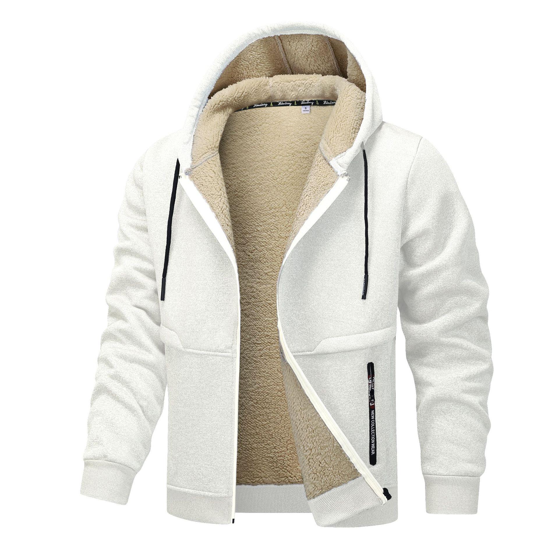European & American Men s Thick Fleece Hoodie - OZON Hooded Loose Jacket, Baseball Style XL
European & American Men s Thick Fleece Hoodie - OZON Hooded Loose Jacket, Baseball Style XL