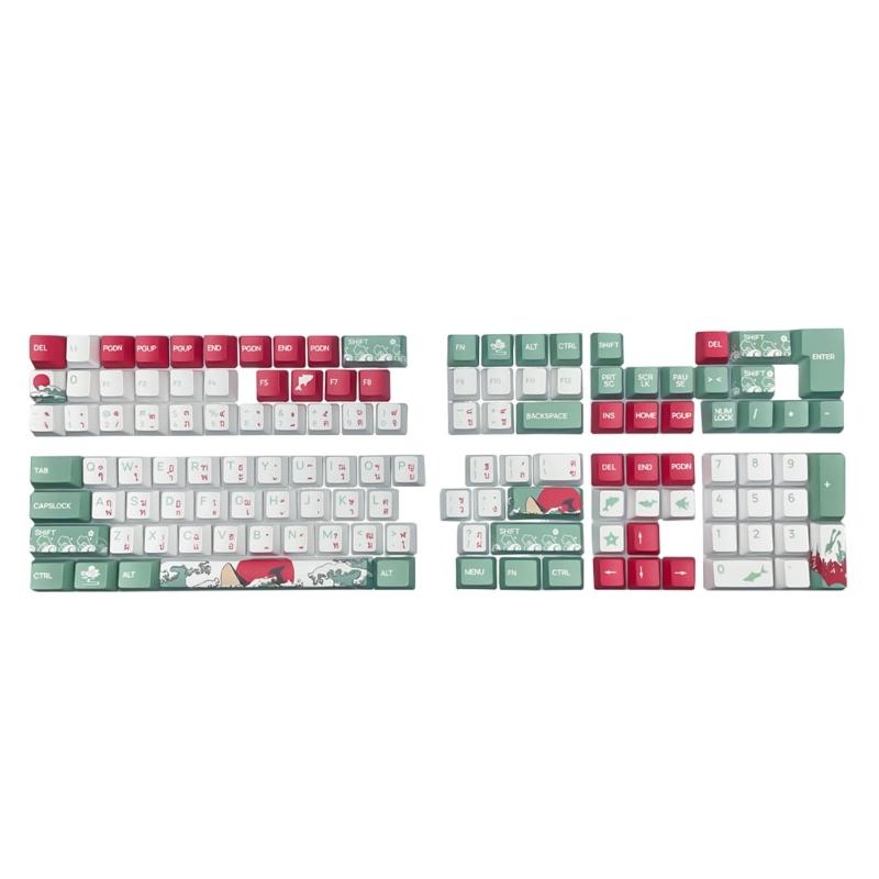 Coral Sea Themed PBT Keycap Set XDA/OEM Profile Comfortable Keys Caps for MX Switches Mechanical Keyboards 1
Coral Sea Themed PBT Keycap Set XDA/OEM Profile Comfortable Keys Caps for MX Switches Mechanical Keyboards 1