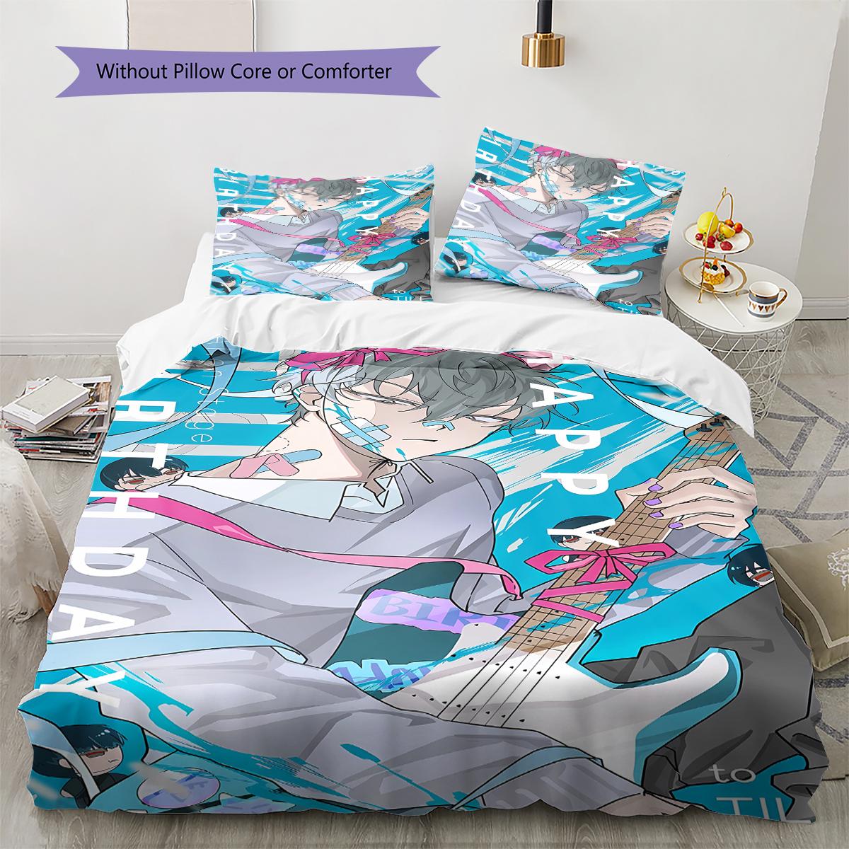 Alien Stage Pattern Bedding,Quilt Set Quilt Cover Pillowcase Home Birthday Gift (1 * duvet cover + 2 * pillowcase, without core) 135x200cm
Alien Stage Pattern Bedding,Quilt Set Quilt Cover Pillowcase Home Birthday Gift (1 * duvet cover + 2 * pillowcase, without core) 135x200cm