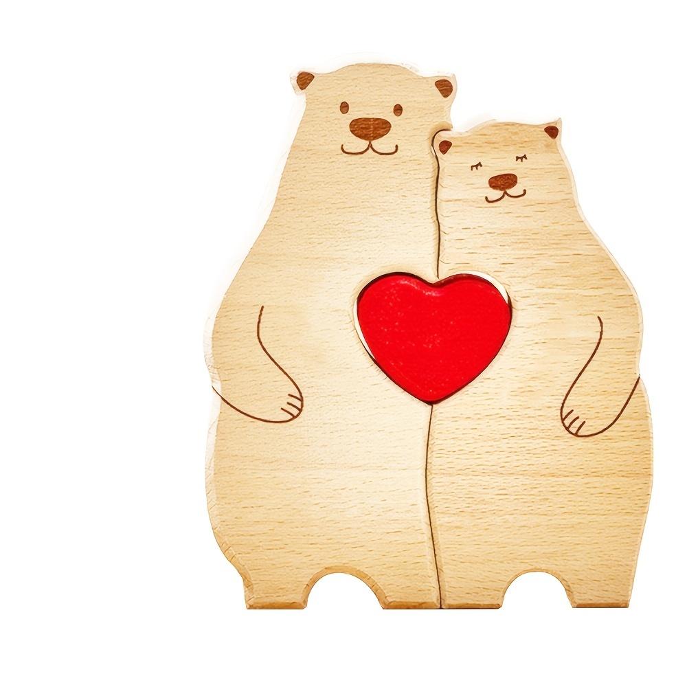 2 Bears Set, Family DIY Ornaments with Handwritten Names, Christmas Snowman, Christmas Tree Decoration, Personalized Family Bear Puzzle, S
2 Bears Set, Family DIY Ornaments with Handwritten Names, Christmas Snowman, Christmas Tree Decoration, Personalized Family Bear Puzzle, S