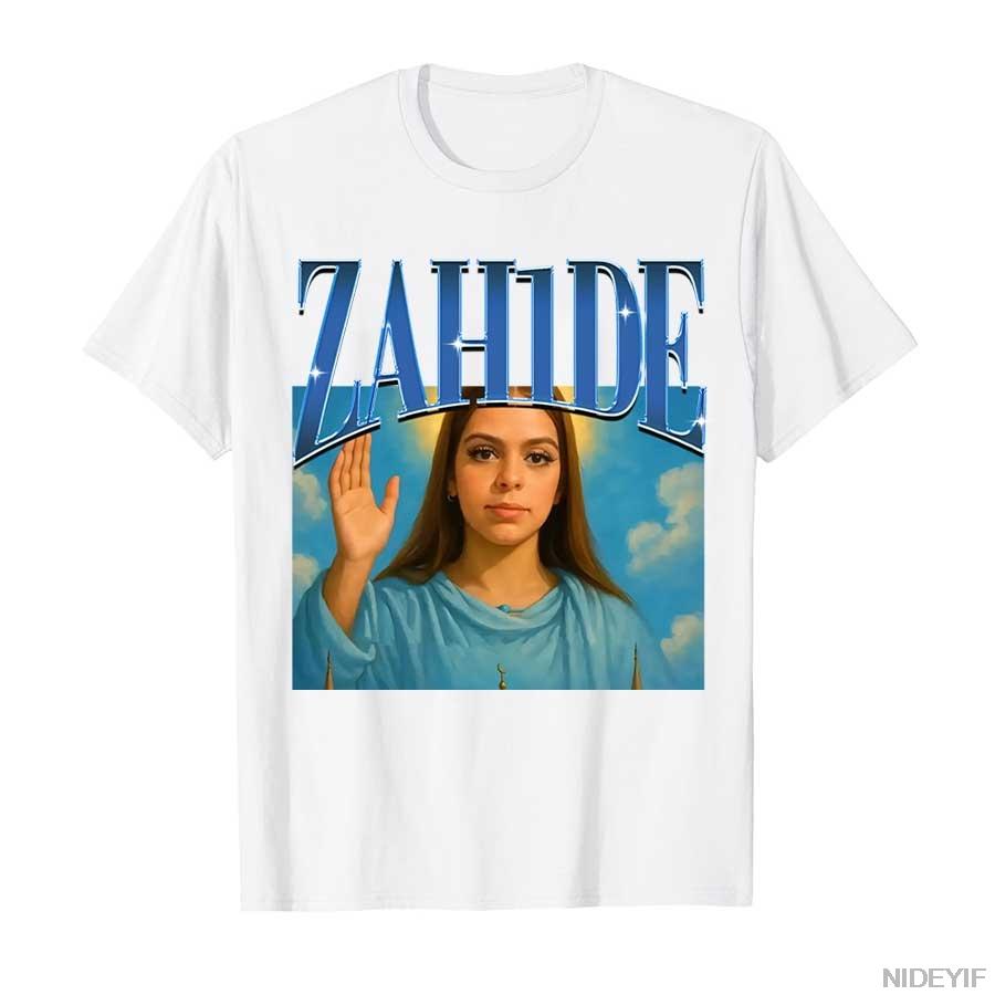 Zahide Merch T shirt for Unisex Women Hiphop Streetwear Oversized Zah1de 100 Cotton TShirt ZH10 S
Zahide Merch T shirt for Unisex Women Hiphop Streetwear Oversized Zah1de 100 Cotton TShirt ZH10 S