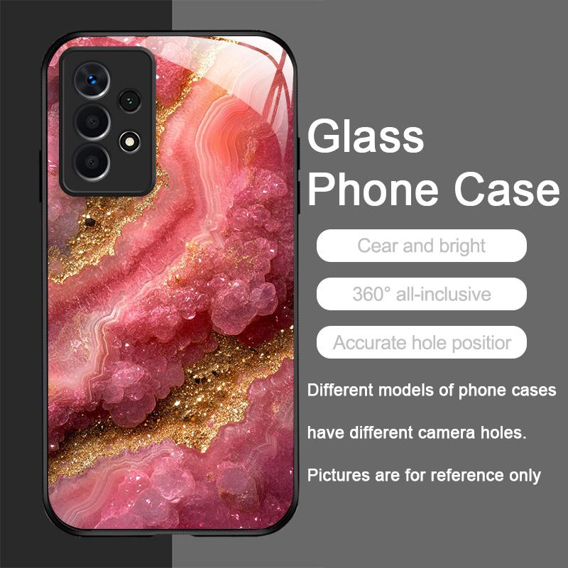Luxury Marble Gemstone Pattern Tempered Glass Phone Case for Samsung Galaxy S25 Ultra S24 S23 Plus S22 S21 S20 FE A56 Hard Cover Samsung A53 5G
Luxury Marble Gemstone Pattern Tempered Glass Phone Case for Samsung Galaxy S25 Ultra S24 S23 Plus S22 S21 S20 FE A56 Hard Cover Samsung A53 5G