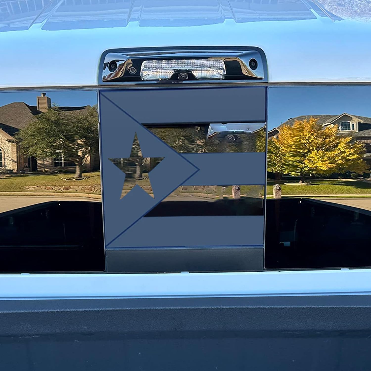 Matte Black Puerto Rico Flag Decal for Ford F150 2015–2025, Rear Middle Sliding Window Vinyl Sticker, Patriotic Puerto Rican Back Glass Graphic for
Matte Black Puerto Rico Flag Decal for Ford F150 2015–2025, Rear Middle Sliding Window Vinyl Sticker, Patriotic Puerto Rican Back Glass Graphic for