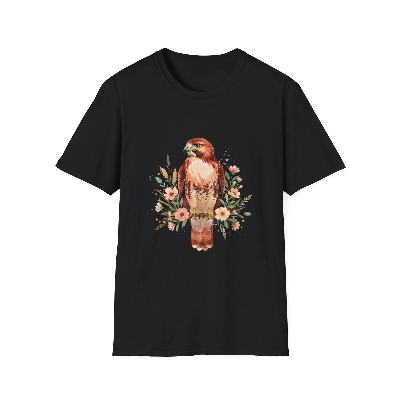 Eagle Floral Watercolor Nature Black Tee Boho Aesthetic T-Shirt S
Eagle Floral Watercolor Nature Black Tee Boho Aesthetic T-Shirt S