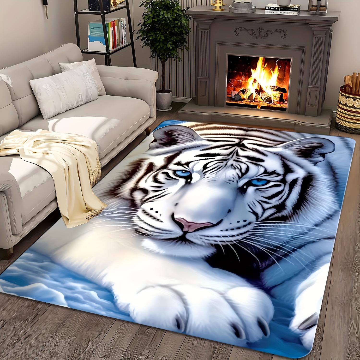 Tiger Themed Carpet Creative Design, for Hotels, Living Rooms, and Bedrooms, Ideal for Home Offices, Dining Rooms, and Entryways 40x60cm
Tiger Themed Carpet Creative Design, for Hotels, Living Rooms, and Bedrooms, Ideal for Home Offices, Dining Rooms, and Entryways 40x60cm