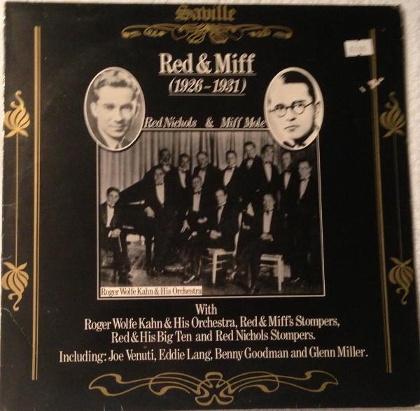 LP Record RED NICHOLS & MIFF MOLE - Red & Miff (1926-1931) SVL146 Saville Records 1982 UK Jazz Used
LP Record RED NICHOLS & MIFF MOLE - Red & Miff (1926-1931) SVL146 Saville Records 1982 UK Jazz Used