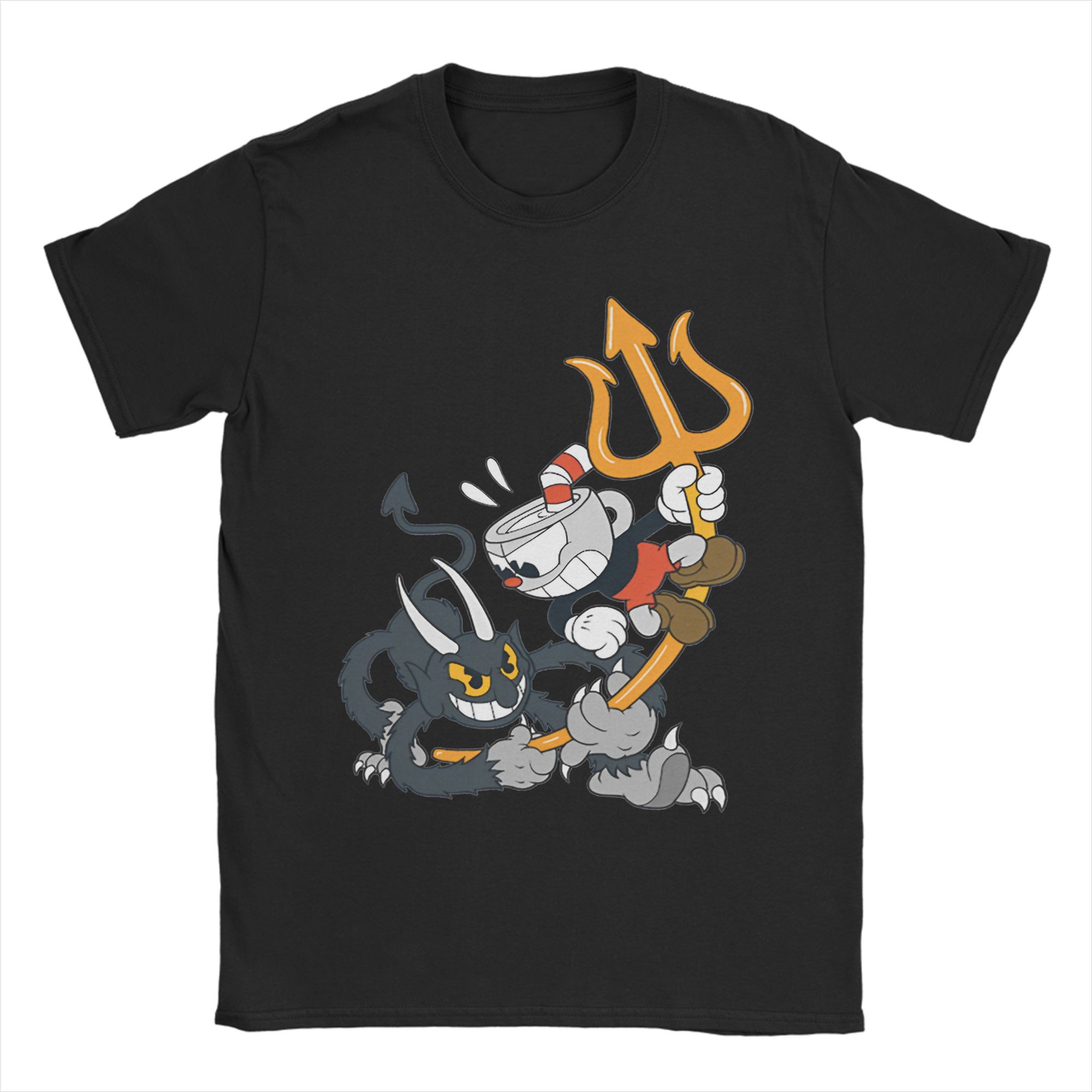 Чоловічі ретро-ігрові футболки Cuphead & Mugman Вінтажна бавовняна футболка з круглим вирізом та коротким рукавом Друкований одяг M
Чоловічі ретро-ігрові футболки Cuphead & Mugman Вінтажна бавовняна футболка з круглим вирізом та коротким рукавом Друкований одяг M