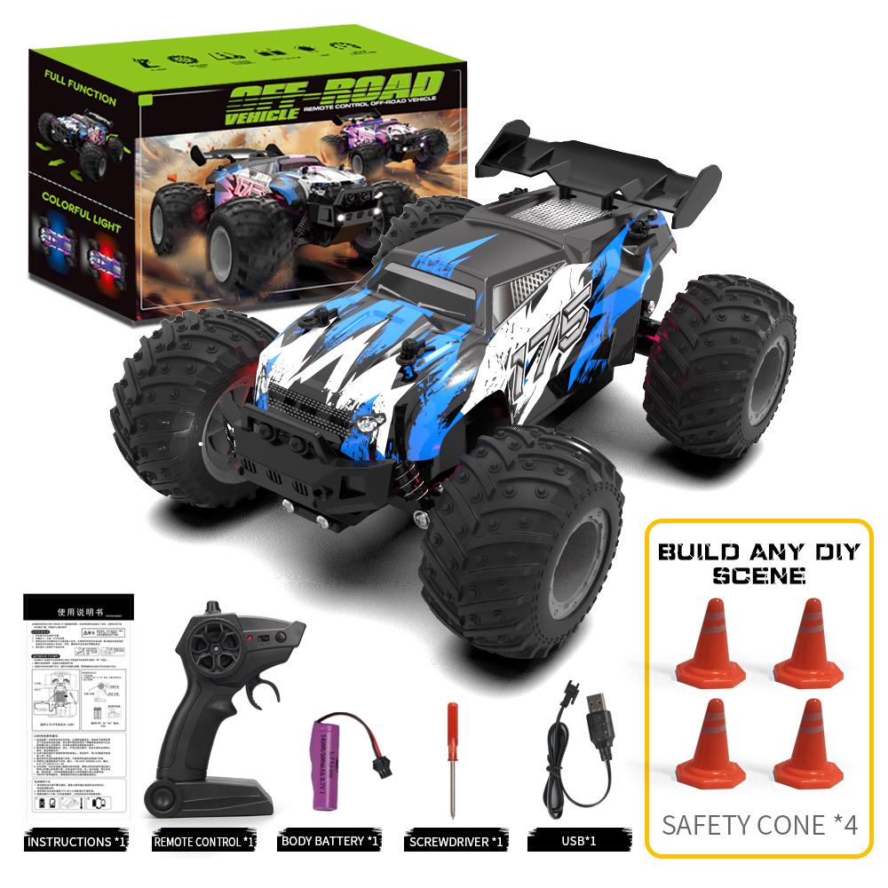JJRC Q175 1:18 20 Km/h 2.4GHz Remote Control Car With LED Light Off Road Remote Control Cars Drift Monster Truck Toys Car Gift
JJRC Q175 1:18 20 Km/h 2.4GHz Remote Control Car With LED Light Off Road Remote Control Cars Drift Monster Truck Toys Car Gift
