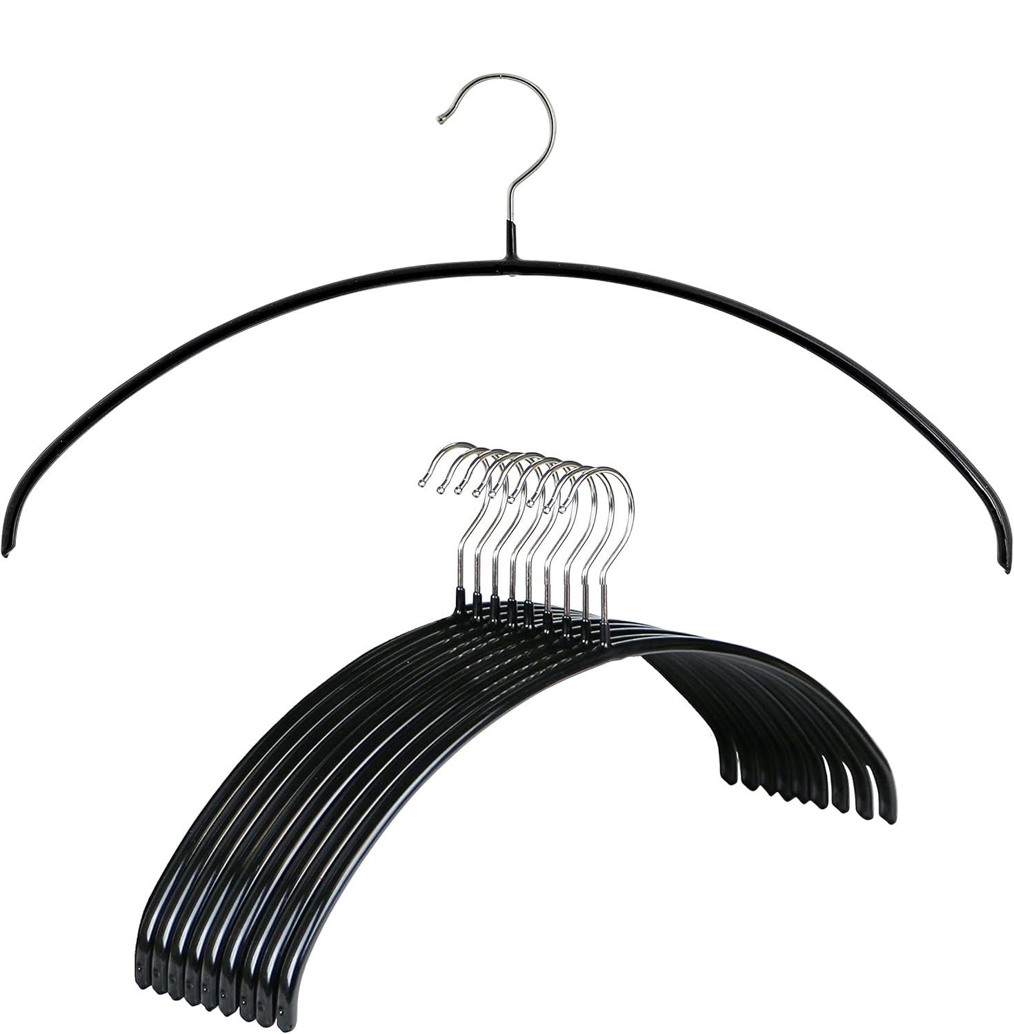 10/20Pcs Non-Slip Space Saving Steel Clothes Hanger for Shirts Dresses Sweaters Metal Laundry Clothing Hangers 10PCS чёрный
10/20Pcs Non-Slip Space Saving Steel Clothes Hanger for Shirts Dresses Sweaters Metal Laundry Clothing Hangers 10PCS чёрный