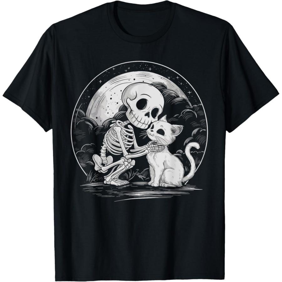 SHAAMOU Skeleton Cat Skull Kitty Cute Goth Halloween Costume T-Shirt (Black, Large) XXXXXL різнокольоровий
SHAAMOU Skeleton Cat Skull Kitty Cute Goth Halloween Costume T-Shirt (Black, Large) XXXXXL різнокольоровий
