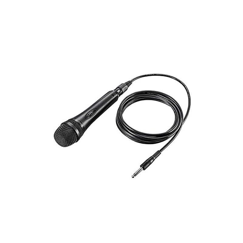 Sanwa Supply hand microphone Wired type MM-SPAMP10 only dynamic microphone unidirectional MM-SPHM4
Sanwa Supply hand microphone Wired type MM-SPAMP10 only dynamic microphone unidirectional MM-SPHM4