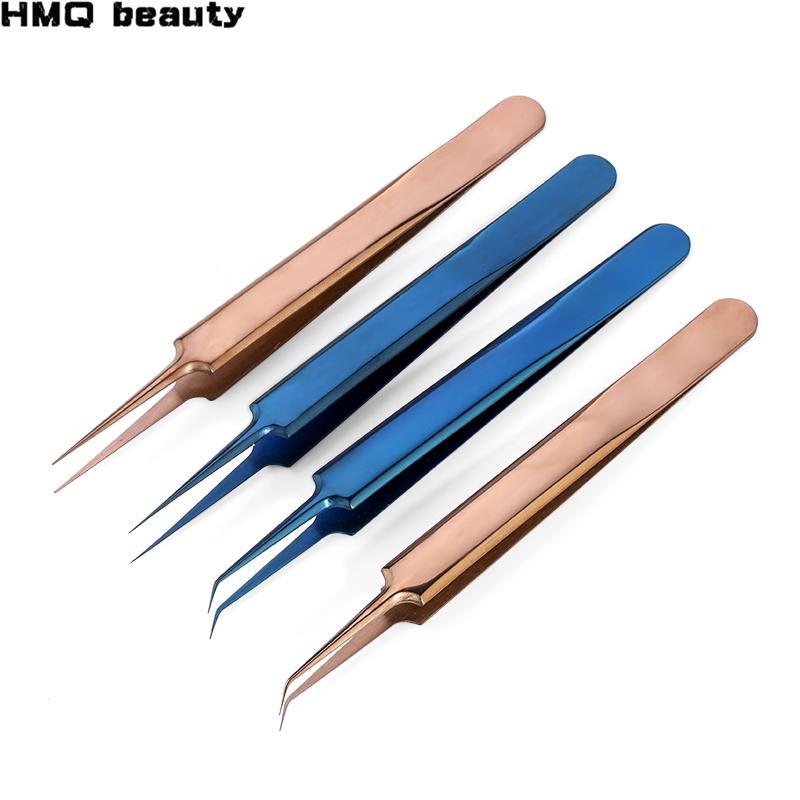 HMQ Beauty 2 шт. Пинцеты из нержавеющей стали золотистого и синего цвета для набора пинцетов для наращивания ресниц с тонким кончиком
HMQ Beauty 2 шт. Пинцеты из нержавеющей стали золотистого и синего цвета для набора пинцетов для наращивания ресниц с тонким кончиком