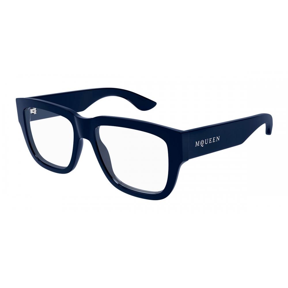 Alexander Mcqueen Unisex Eyeglasses Am0510o 003 Blue/55-17-145
Alexander Mcqueen Unisex Eyeglasses Am0510o 003 Blue/55-17-145