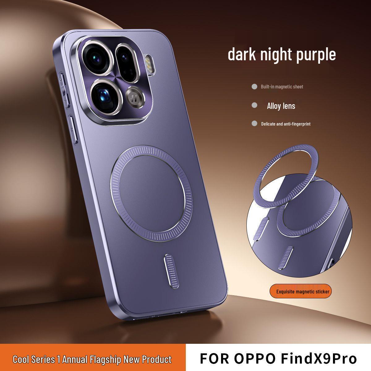 OPPO Find X9 Pro Anti-drop Magnetic Ring Case with Small Holes - Stylish, High-end Protection for Men & Women Find X9 Ultra
OPPO Find X9 Pro Anti-drop Magnetic Ring Case with Small Holes - Stylish, High-end Protection for Men & Women Find X9 Ultra