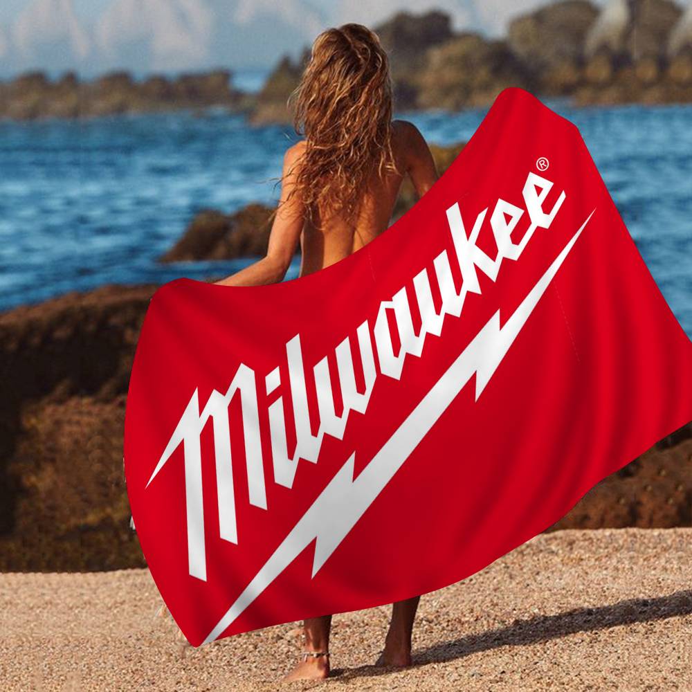 LOGO M-Milwaukees Fashion Microfiber Blanket Quick Drying Beach Towels Oversized Printing Super Absorbent Pool Towel Blanket W40*H60(CM)
LOGO M-Milwaukees Fashion Microfiber Blanket Quick Drying Beach Towels Oversized Printing Super Absorbent Pool Towel Blanket W40*H60(CM)