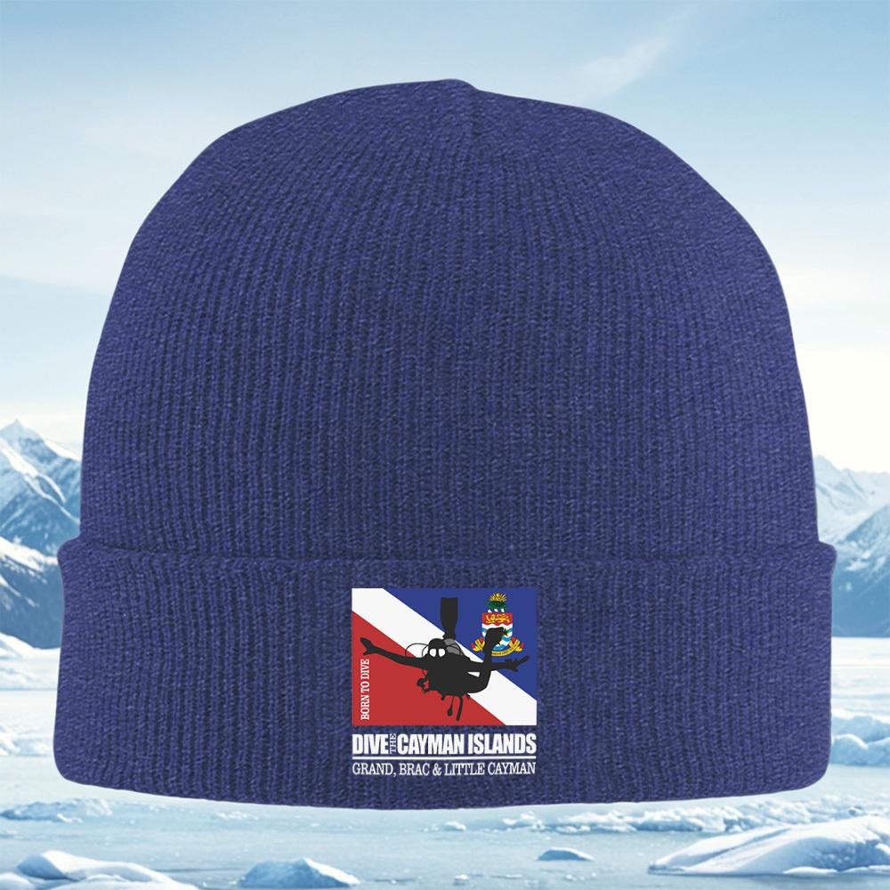 Diver silhouette over Cayman flag Men Women Unisex Knitted Hat Beanie Pullover Cap Winter Thermal Warm Christmas Outdoor Cyclin
Diver silhouette over Cayman flag Men Women Unisex Knitted Hat Beanie Pullover Cap Winter Thermal Warm Christmas Outdoor Cyclin