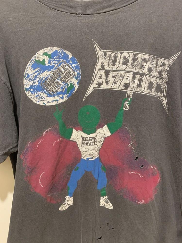 Nuclear Assault Band Black T-Shirt Cotton Unisex For Men Women Unisex T-Shirt XXXXL
Nuclear Assault Band Black T-Shirt Cotton Unisex For Men Women Unisex T-Shirt XXXXL