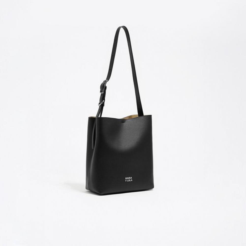 Bimba Y Lola Black Leather Calino Bag Medium B256aib011bkf Black/FREE
Bimba Y Lola Black Leather Calino Bag Medium B256aib011bkf Black/FREE