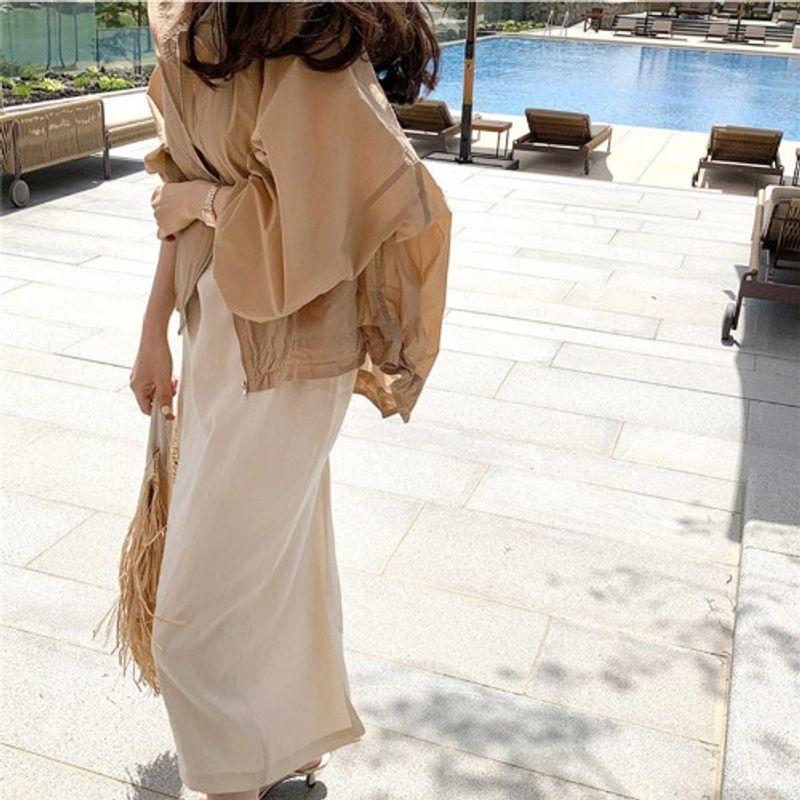 Стиль Весна и Лето Новинка Хвост Ласточки Капюшон Белый Кулиска на Талии Облегающий Свободный Повседневный Длинный рукав Кондиционирование Верхняя одежда Защита от Солнца Одежда Apricot color 2XL
Стиль Весна и Лето Новинка Хвост Ласточки Капюшон Белый Кулиска на Талии Облегающий Свободный Повседневный Длинный рукав Кондиционирование Верхняя одежда Защита от Солнца Одежда Apricot color 2XL