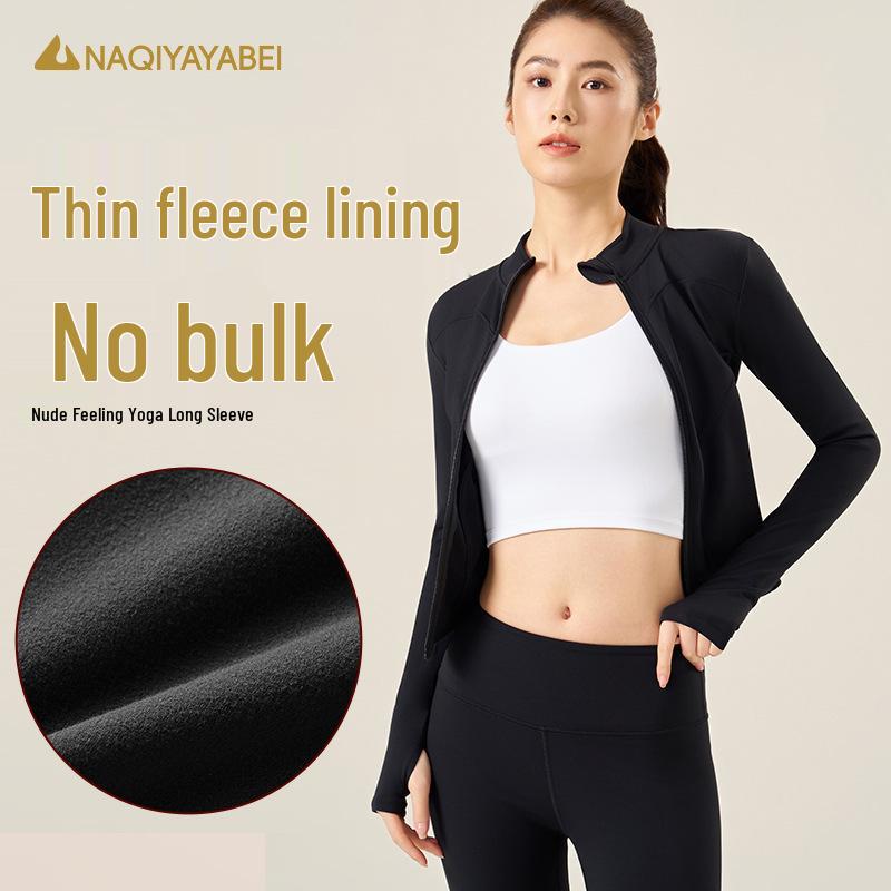 2024 Women s Slim Fit Fleece-Lined Sports Jacket with Stand-Up Collar for Yoga and Running - Autumn/Winter S
2024 Women s Slim Fit Fleece-Lined Sports Jacket with Stand-Up Collar for Yoga and Running - Autumn/Winter S