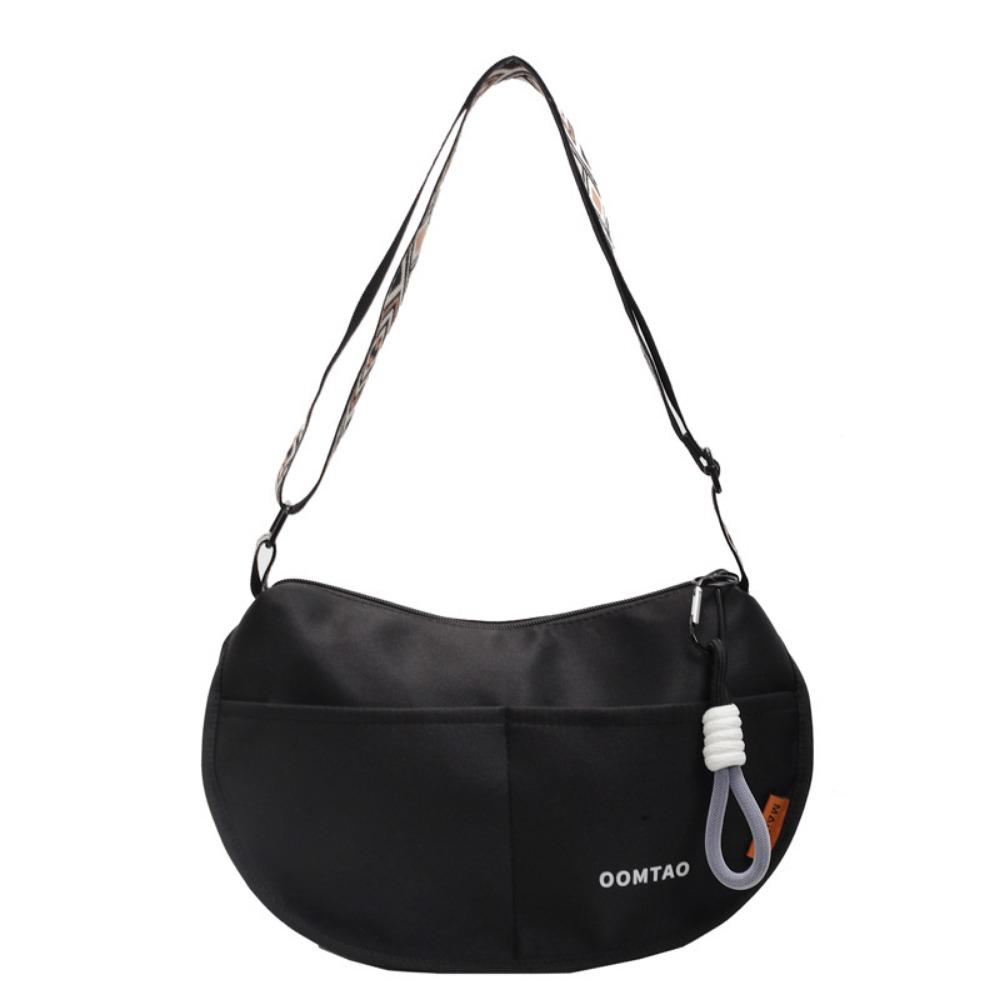 Portable Multicolor Shoulder Bag Widden Belt Original Style Saddle Bag Simple Design Crossbody Bag Fashion Daily чёрный
Portable Multicolor Shoulder Bag Widden Belt Original Style Saddle Bag Simple Design Crossbody Bag Fashion Daily чёрный