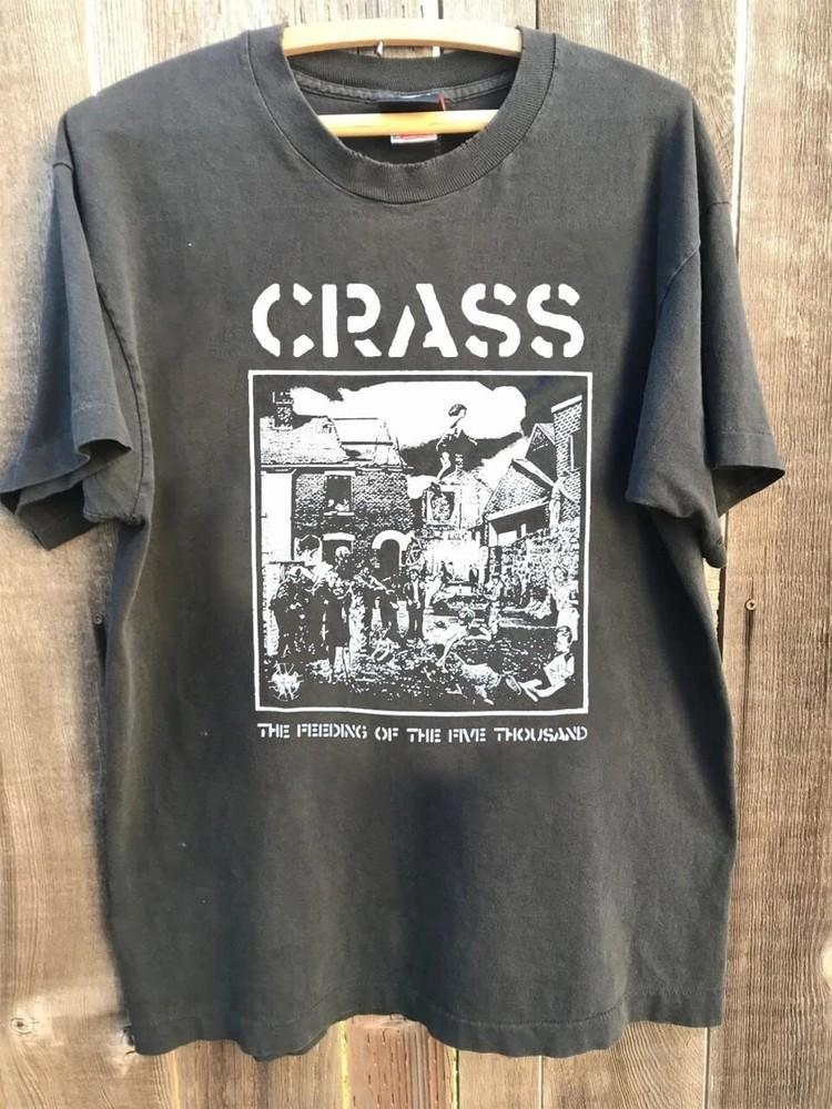 CRASS the Feeding Charcoal tee classic style Men Women S-5XL Unisex T-Shirt XXXXL
CRASS the Feeding Charcoal tee classic style Men Women S-5XL Unisex T-Shirt XXXXL