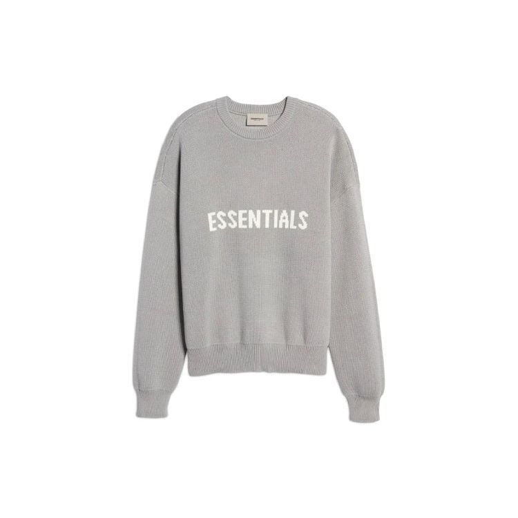 Вязаный свитер с логотипом Fear of God Essentials Топы унисекс Cement FOG-SS21-667 XL
Вязаный свитер с логотипом Fear of God Essentials Топы унисекс Cement FOG-SS21-667 XL