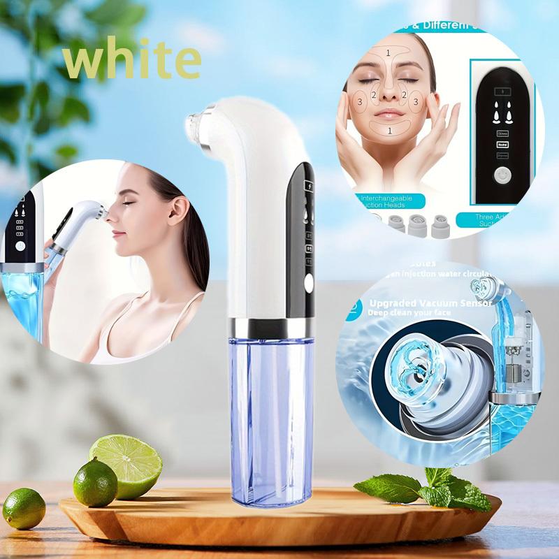 Вакуумный набор для удаления черных точек - Инструмент для очистки пор с 6 насадками и 3 уровнями всасывания | USB-перезаряжаемый, портативный для путешествий белый
Вакуумный набор для удаления черных точек - Инструмент для очистки пор с 6 насадками и 3 уровнями всасывания | USB-перезаряжаемый, портативный для путешествий белый