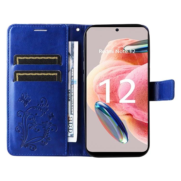 KT Imprinting Flower Series-2 For Xiaomi Redmi Note 12 4G Butterfly Flower Imprinted Cover PU Leather Stand Wallet Phone Case
KT Imprinting Flower Series-2 For Xiaomi Redmi Note 12 4G Butterfly Flower Imprinted Cover PU Leather Stand Wallet Phone Case