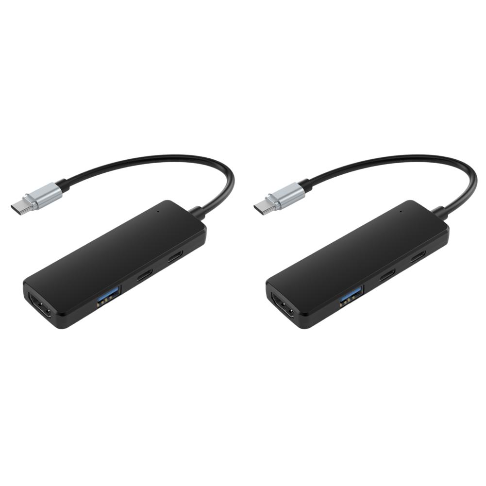USB-концентратор 4-в-1 USB 3.0 2.0 HDMI-совместимый адаптер 4K PD100W для зарядки типа C
USB-концентратор 4-в-1 USB 3.0 2.0 HDMI-совместимый адаптер 4K PD100W для зарядки типа C