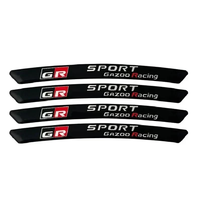 4Pcs GR Sport Gazoo Racing Car Wheel Hub Sticker Rim Decal for Corolla 86 Supra RAV4 Yaris CHR Prius Camry Avensis Accessories
4Pcs GR Sport Gazoo Racing Car Wheel Hub Sticker Rim Decal for Corolla 86 Supra RAV4 Yaris CHR Prius Camry Avensis Accessories