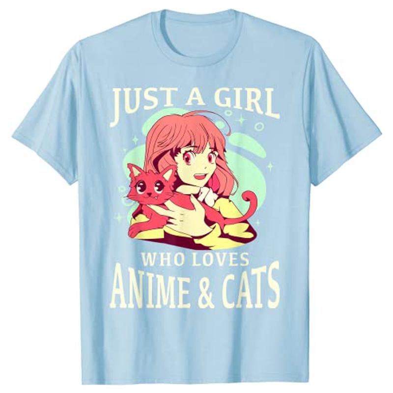 Just A Girl Who Loves Anime and CatsAnimeGirl TShirt Harajuku Otaku Unisexga Graphic Tees Tops Y2k Aesthetic Clothes Novelty 4XL
Just A Girl Who Loves Anime and CatsAnimeGirl TShirt Harajuku Otaku Unisexga Graphic Tees Tops Y2k Aesthetic Clothes Novelty 4XL
